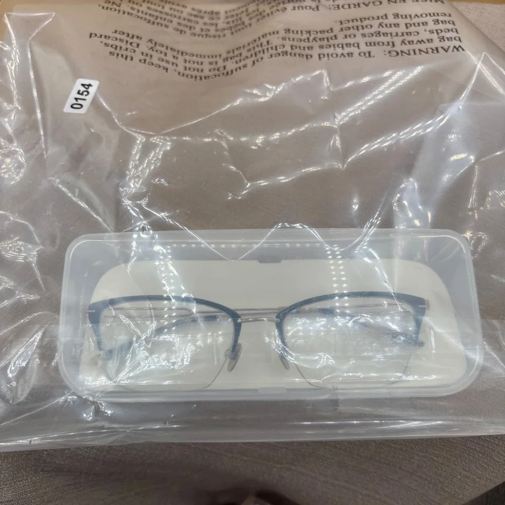 Calvin Klein CK8065 007 Black Gold Titanium Eyeglasses 52-18-135 Japan